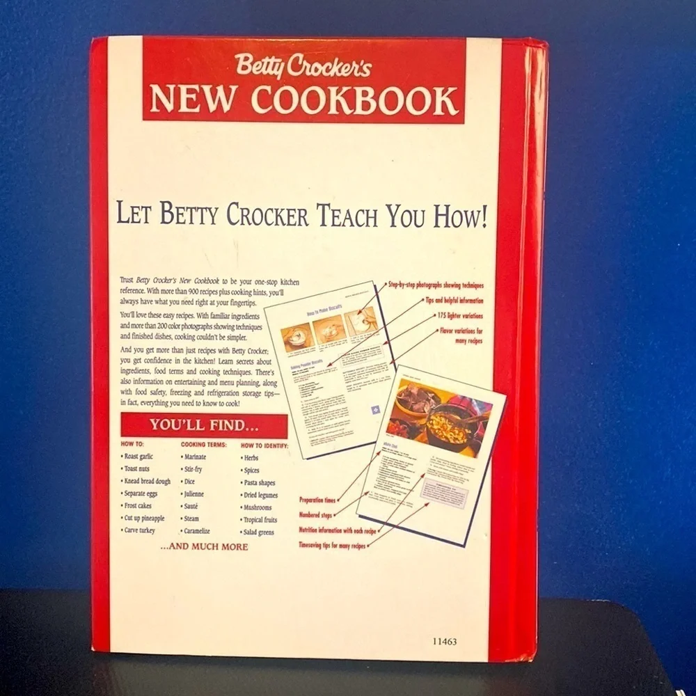 Vintage Betty Crocker's New Cookbook, 1996